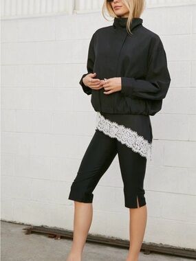 Astr Black Cooper windbreaker sold out everywhere!